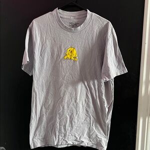 Eighty Eight Gray Tee with Yellow Design
